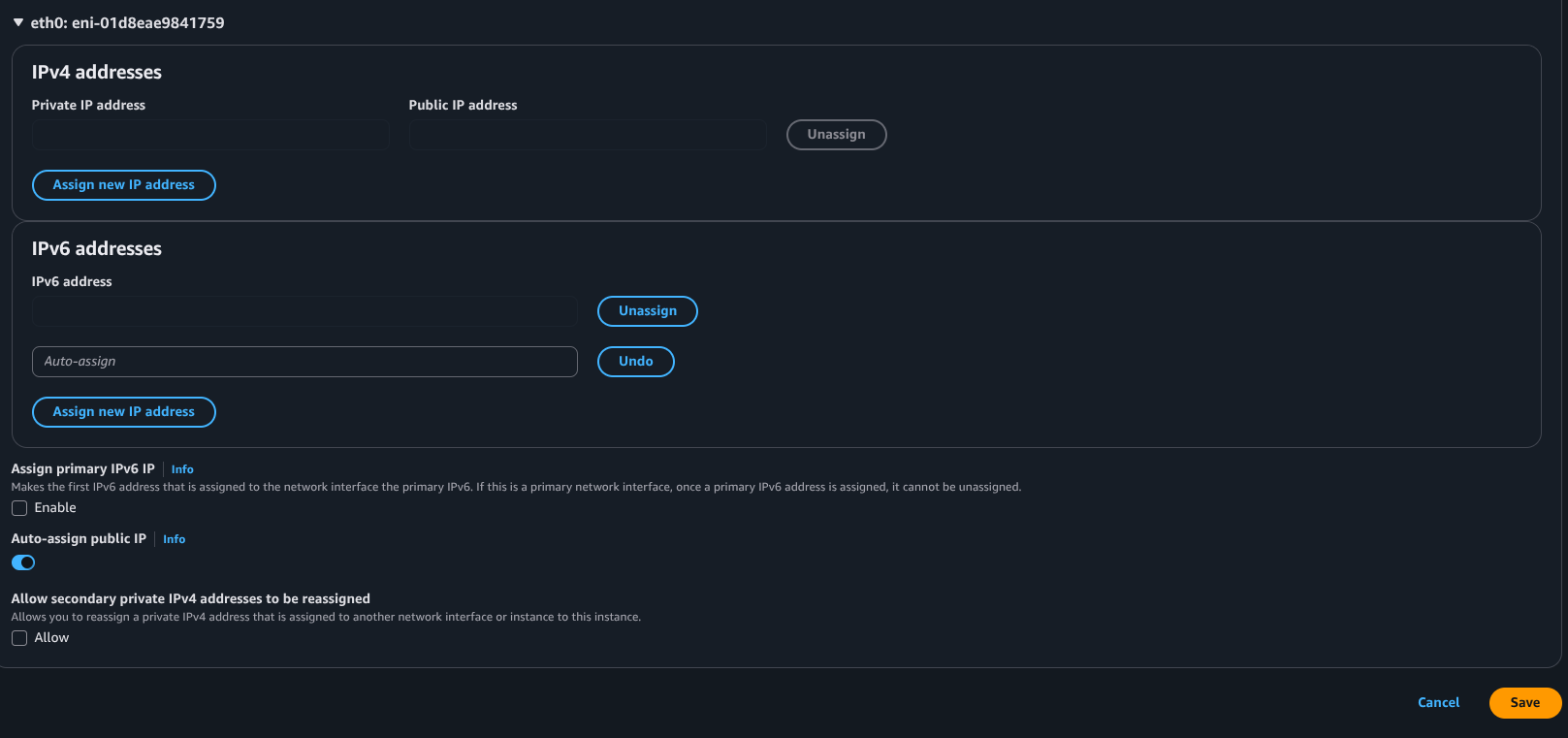 Add IPv6 Address